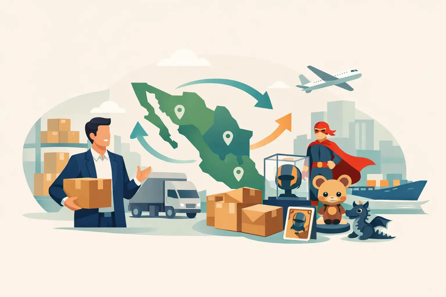 Distribuidor de coleccionables en México