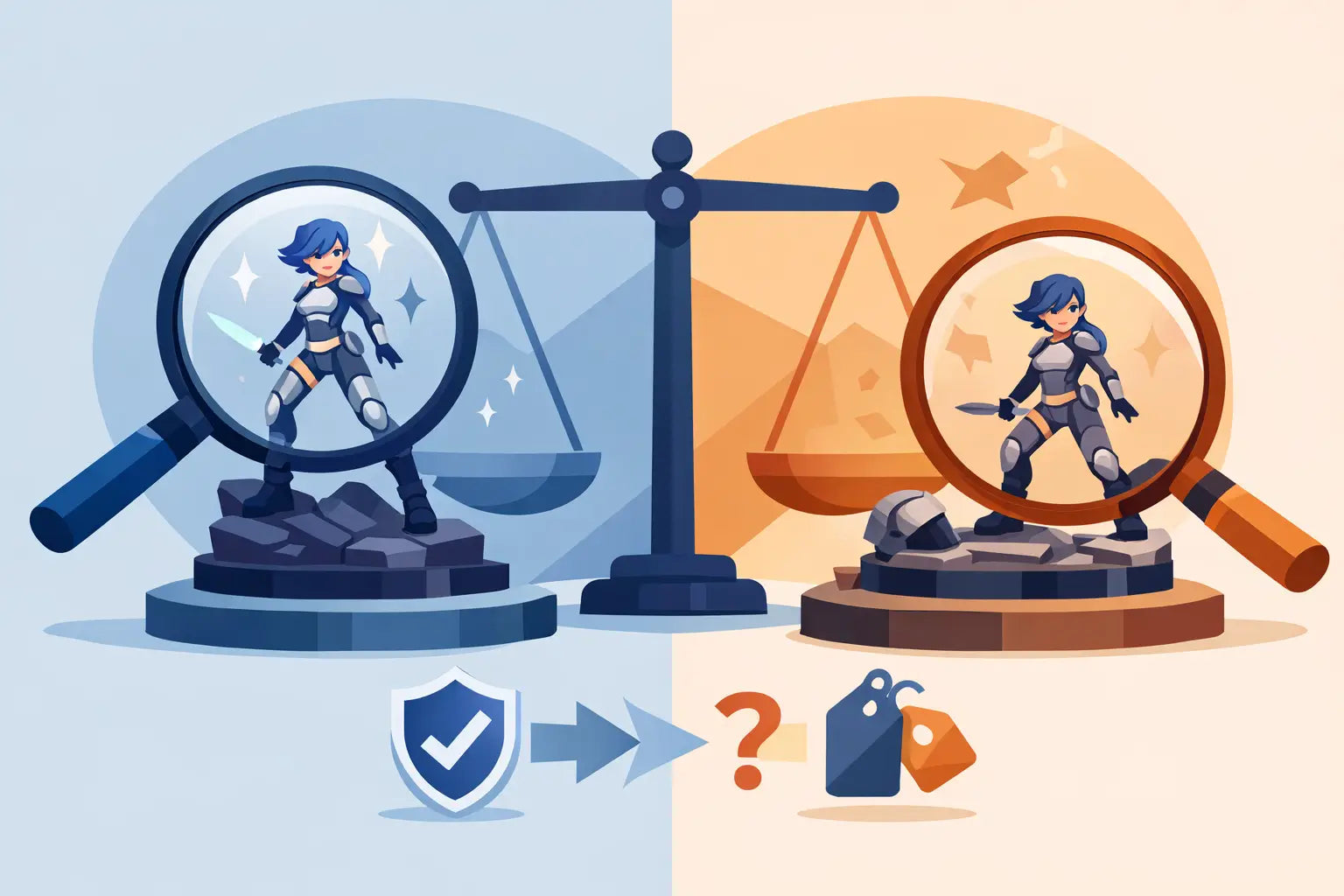 Figuras originales vs réplicas: cómo elegir