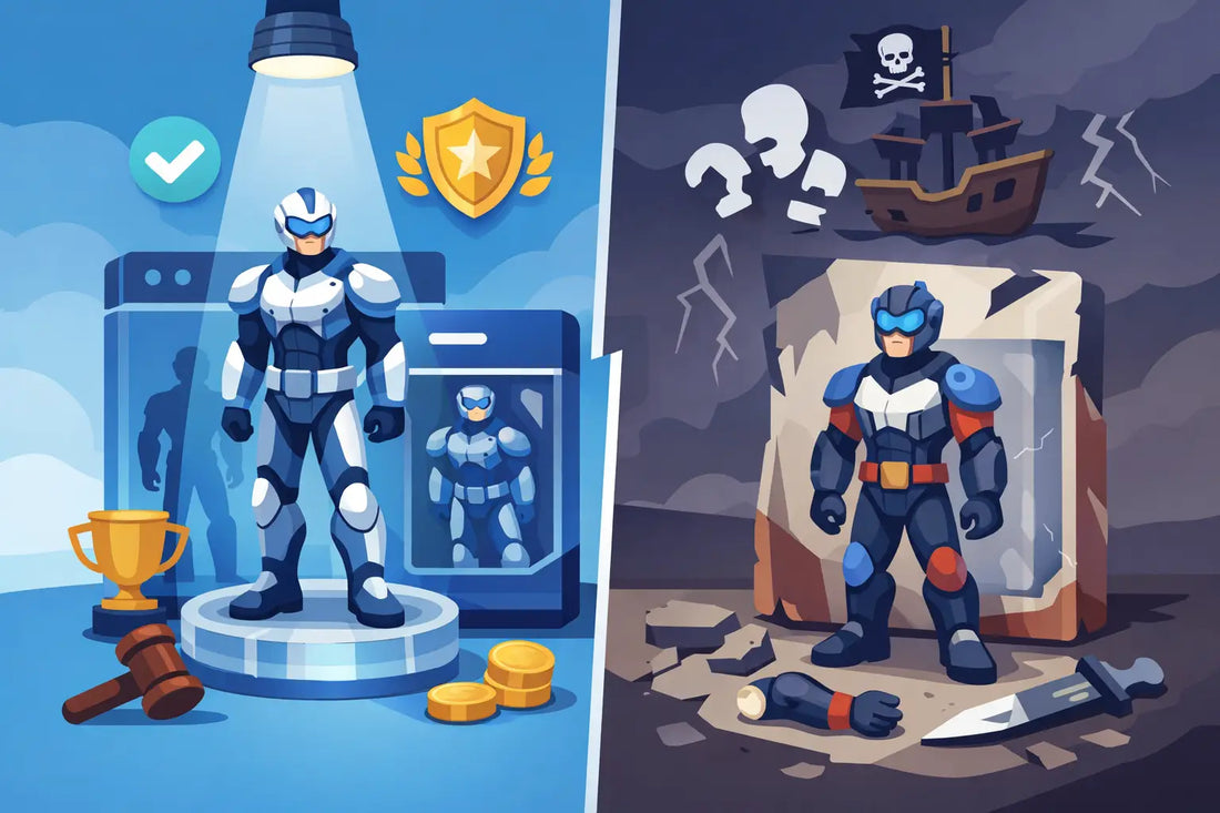 Figuras licenciadas vs piratas: qué cambia