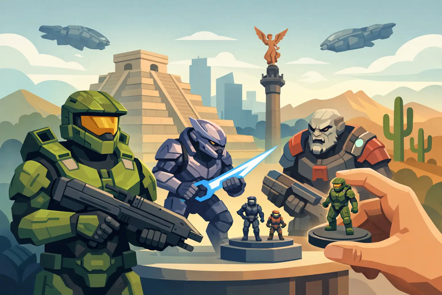 Figuras Halo coleccionables México: qué buscar