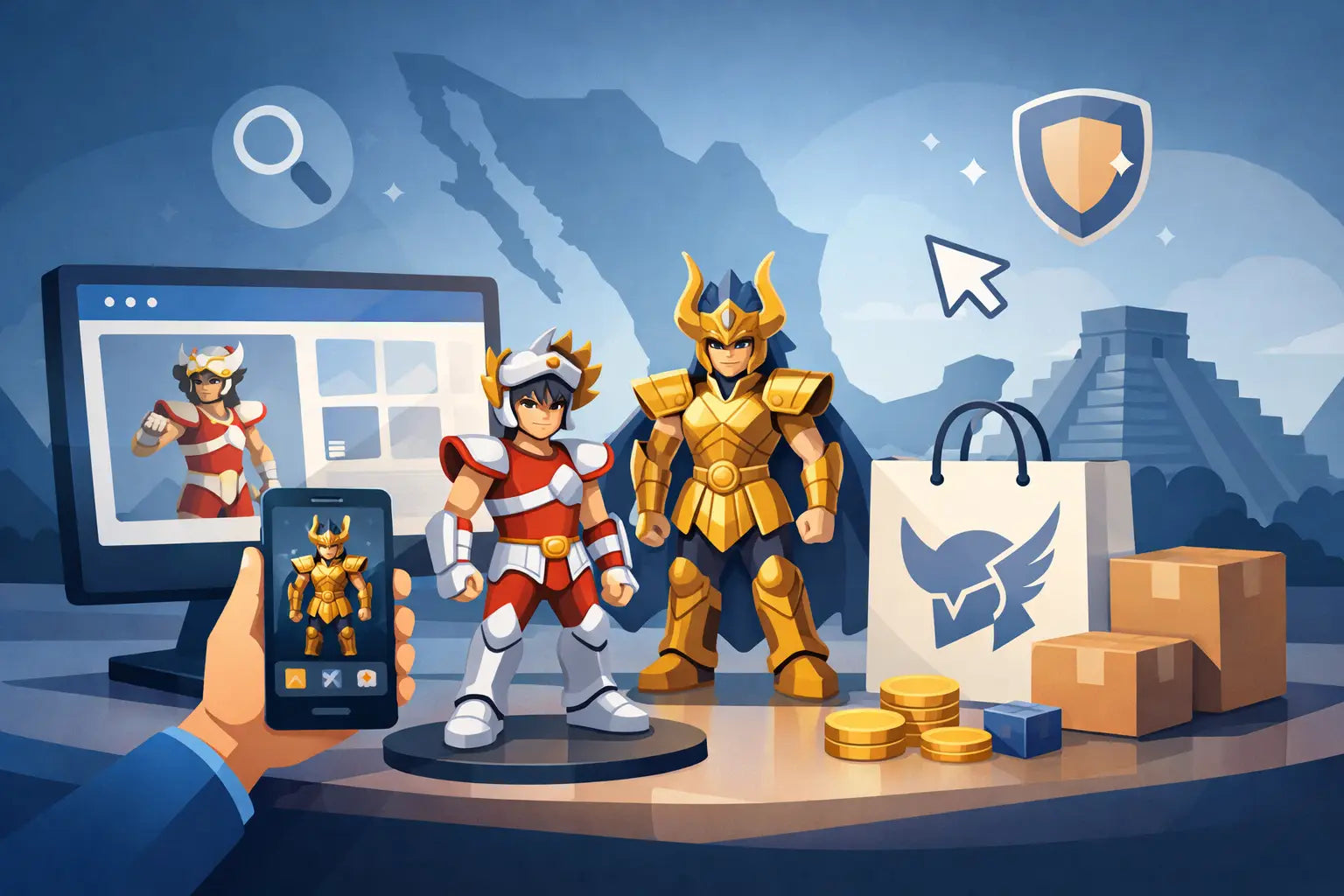 Comprar figuras Saint Seiya México sin fallar