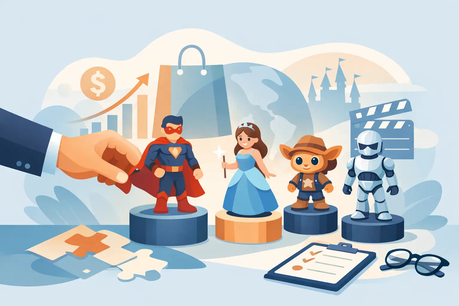 Qué son figuras licenciadas y por qué importan