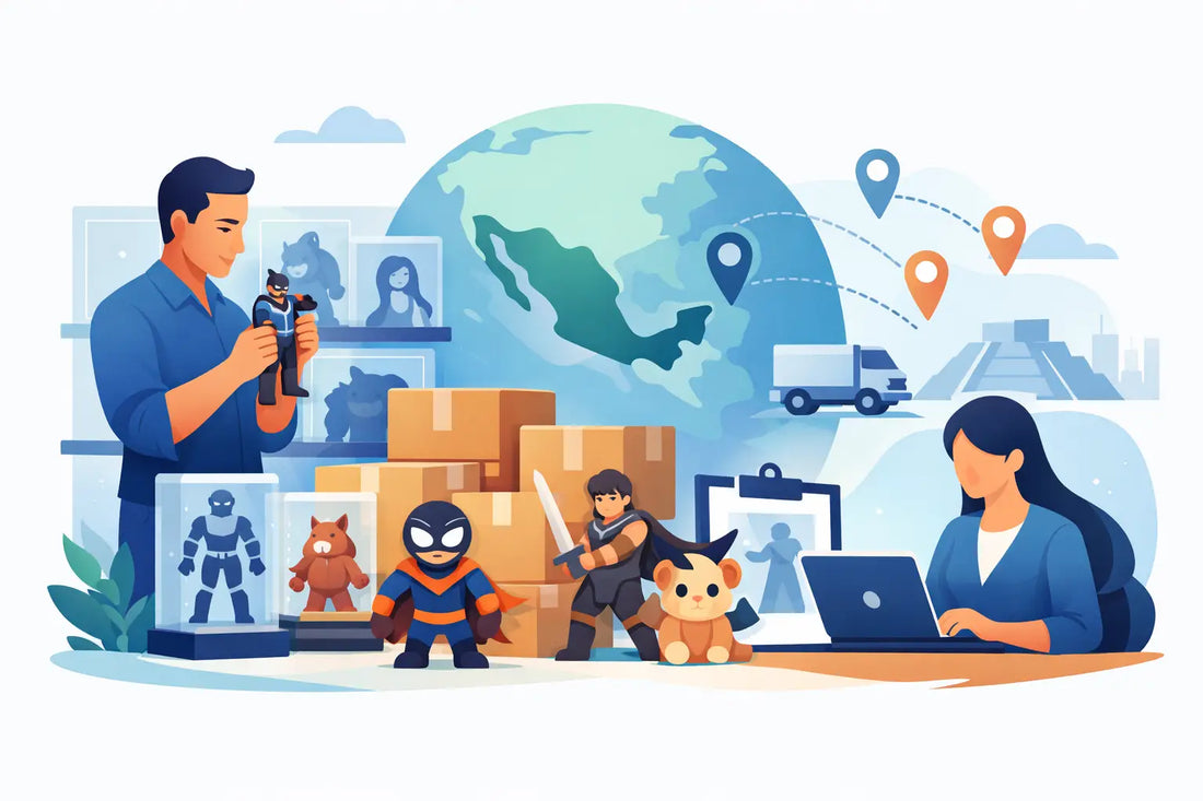 Distribuidor de figuras licenciadas en México