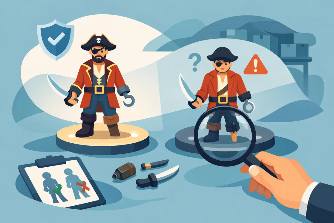 Cómo identificar una figura pirata
