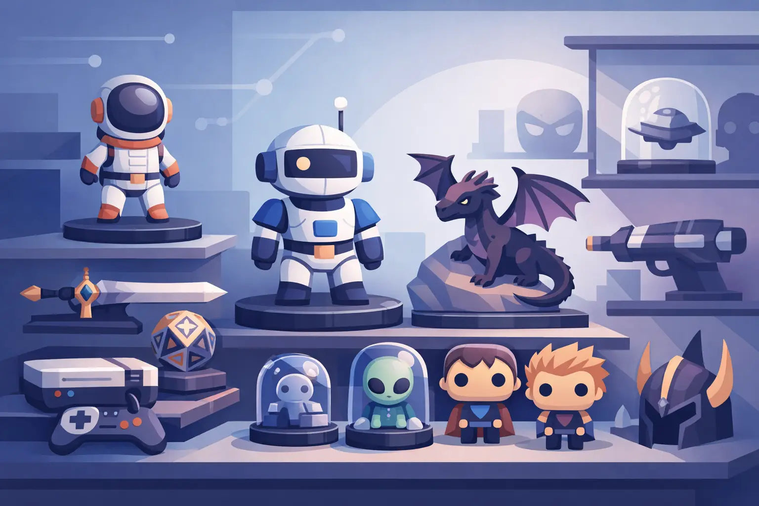 Coleccionables para tiendas geek que sí rotan