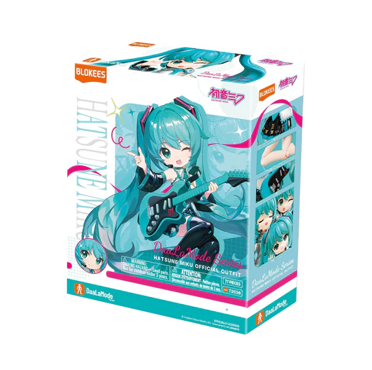 Blokees Hatsune Miku DaaLaMode Series: Official Outfit