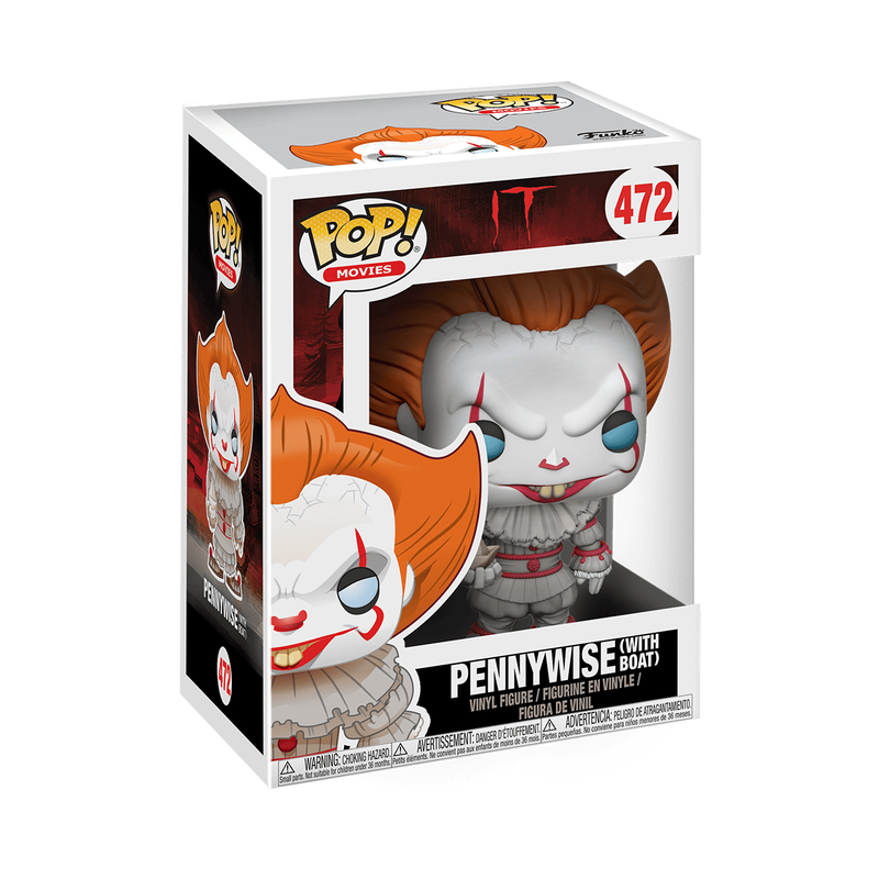 Funko Pop Movies: It - Pennywise Con Bote