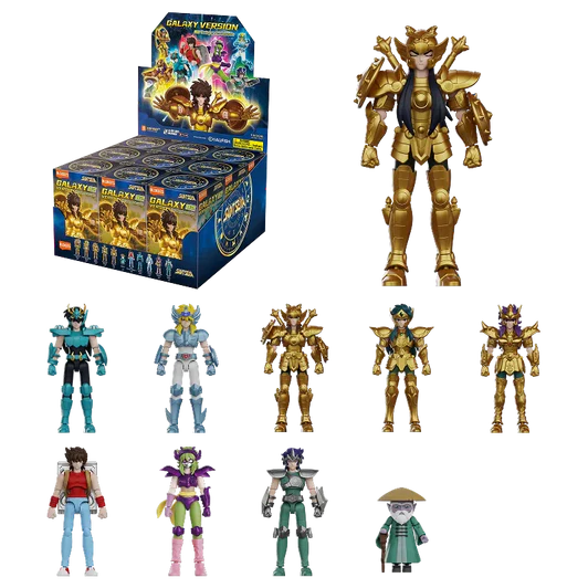 Blokees Saint Seiya Galaxy Series: The Legacy en 9 in 1 (Display Completo)