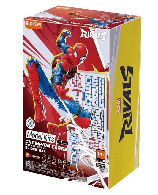 Blokees Marvel Rivals Champion Class: Spider-Man