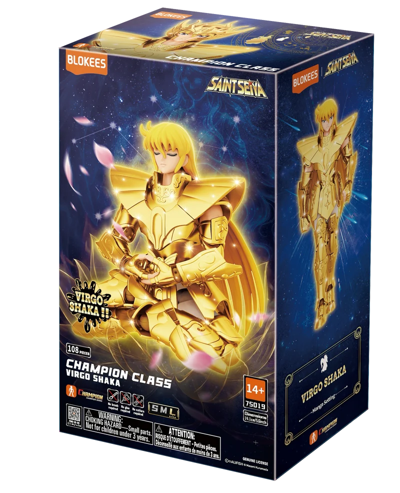 Blokees Saint Seiya Champion Class: Shaka de Virgo Manga