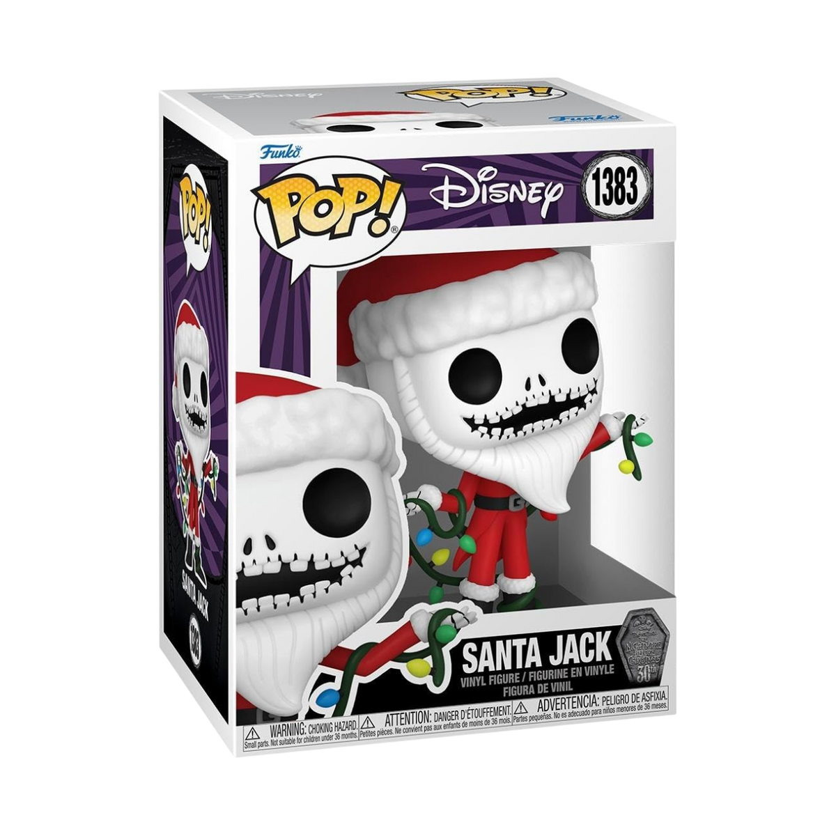 Funko Pop Disney: Mundo De Jack 30 Aniversario - Santa Jack