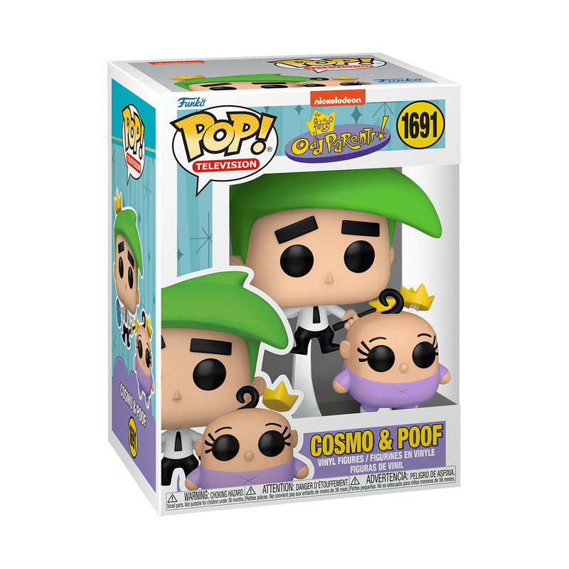 Funko Pop & Buddy: Los Padrinos Magicos - Cosmo y Poof