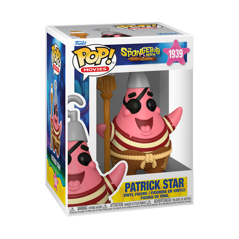 Funko Pop Movies: Bob Esponja En busca de los pantalones cuadrados - Patricio Pirata