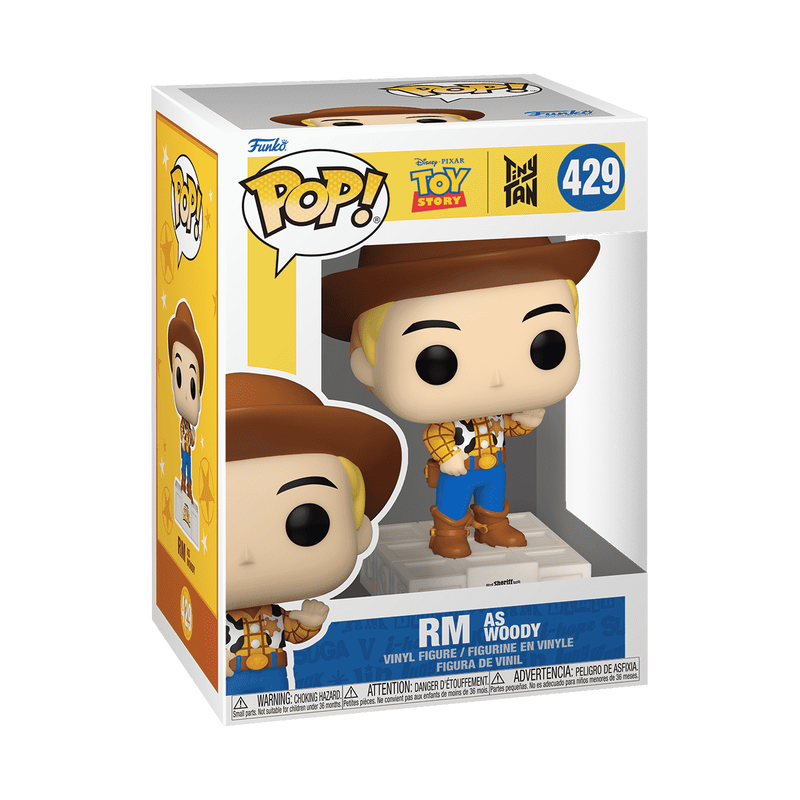 Funko Pop Rocks: Toy Story x Tiny Tan - RM como Woody