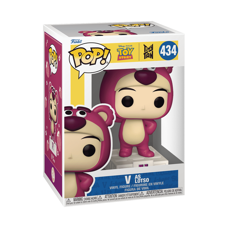 Funko Pop Rocks: Toy Story x Tiny Tan - V como Lotso