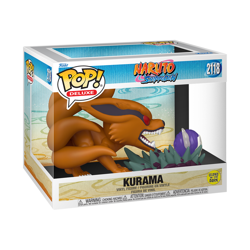 Funko Pop Deluxe: Naruto Shippuden - Kurama Bijuu Dama Glow