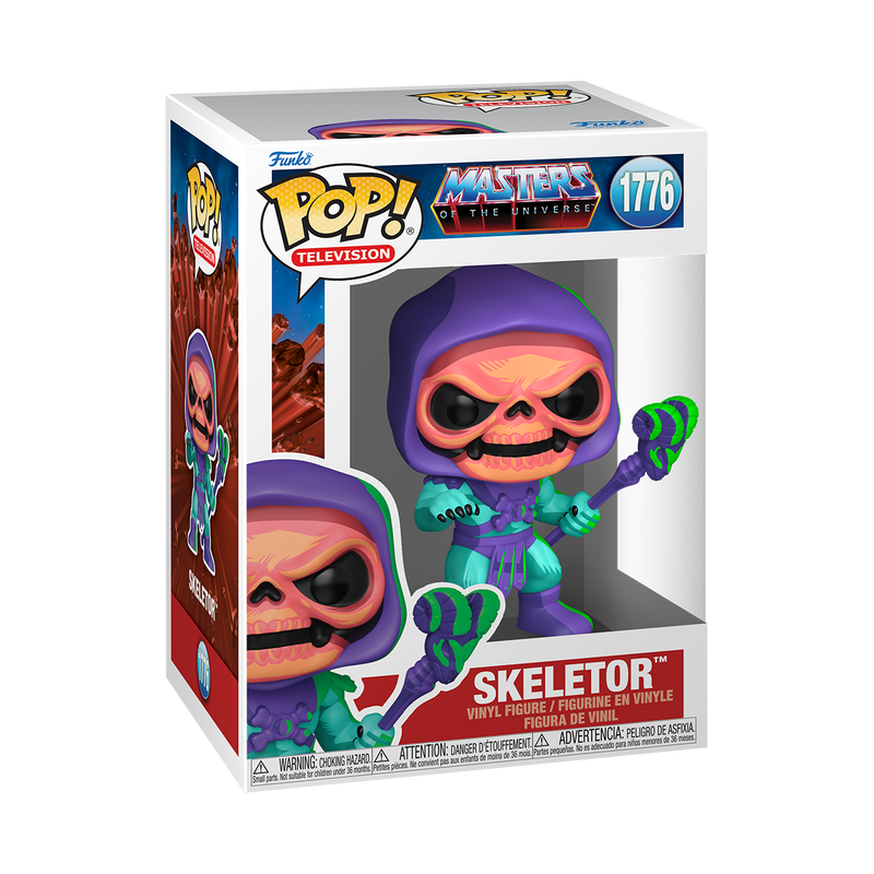Funko Pop Animation: Los Amos Del Universo - Skeletor Retro Neon