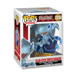 Funko Pop Premium: Yu Gi Oh - Dragon Blanco de Ojos Azules Carta