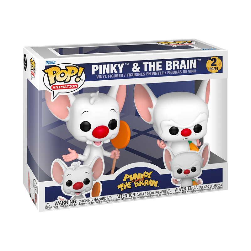 Funko Pop Animation: Pinky y Cerebro - Pinky y Cerebro 2 Pack