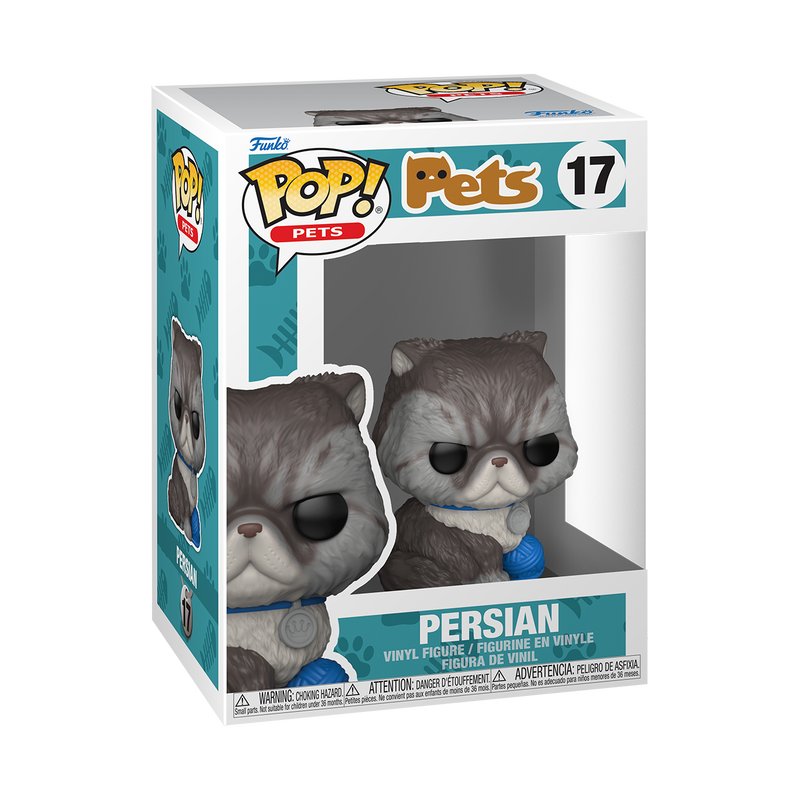 Funko Pop Pets: Macotas 3 - Persian Cat