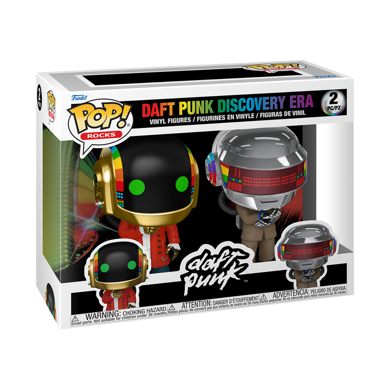 Funko Pop Rocks: Daft Punk - Discovery 2 Pack