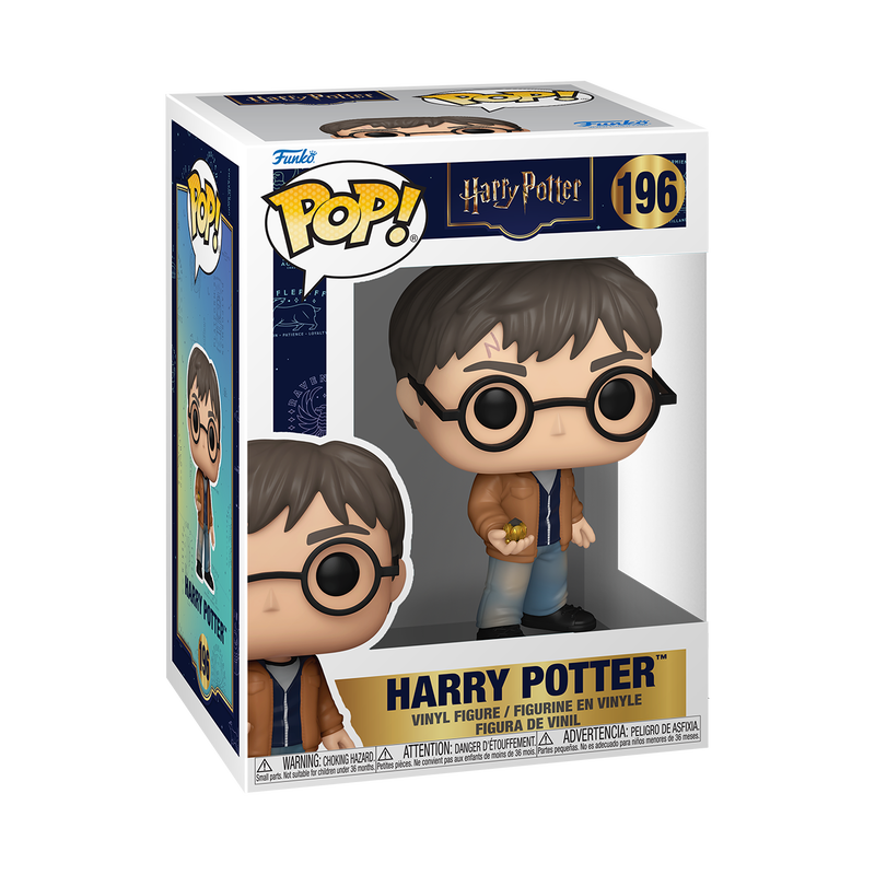 Funko Pop Movies: Harry Potter - Harry Potter Con Piedra Resurrección