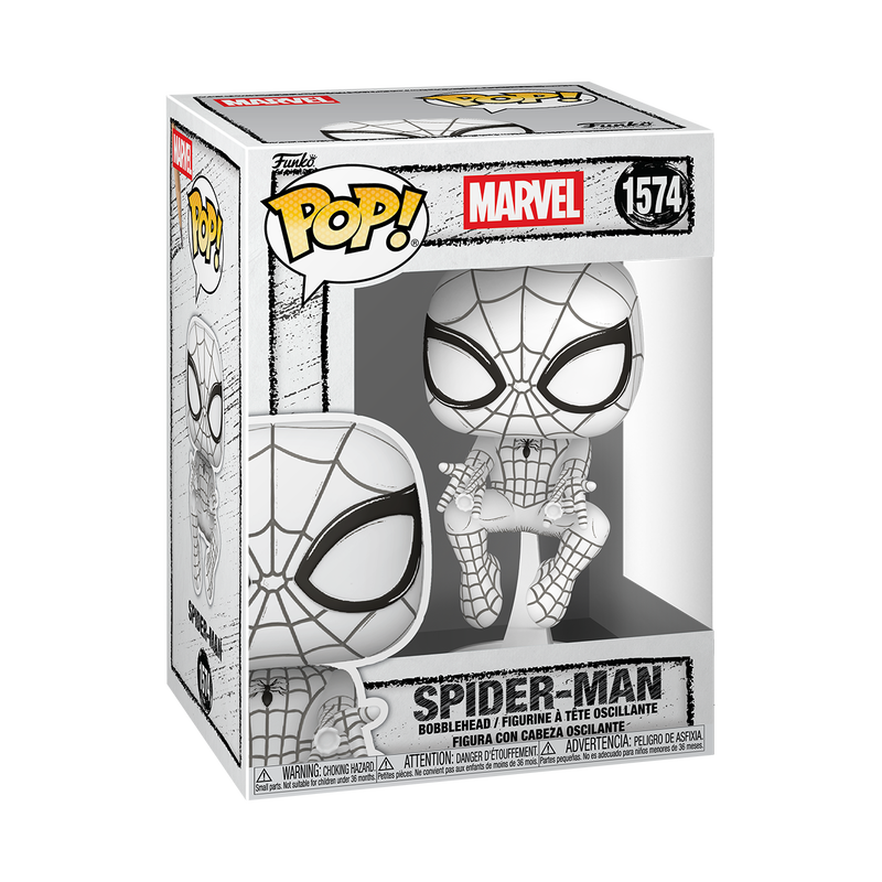 Funko Pop Marvel: Spider-Man Sketched