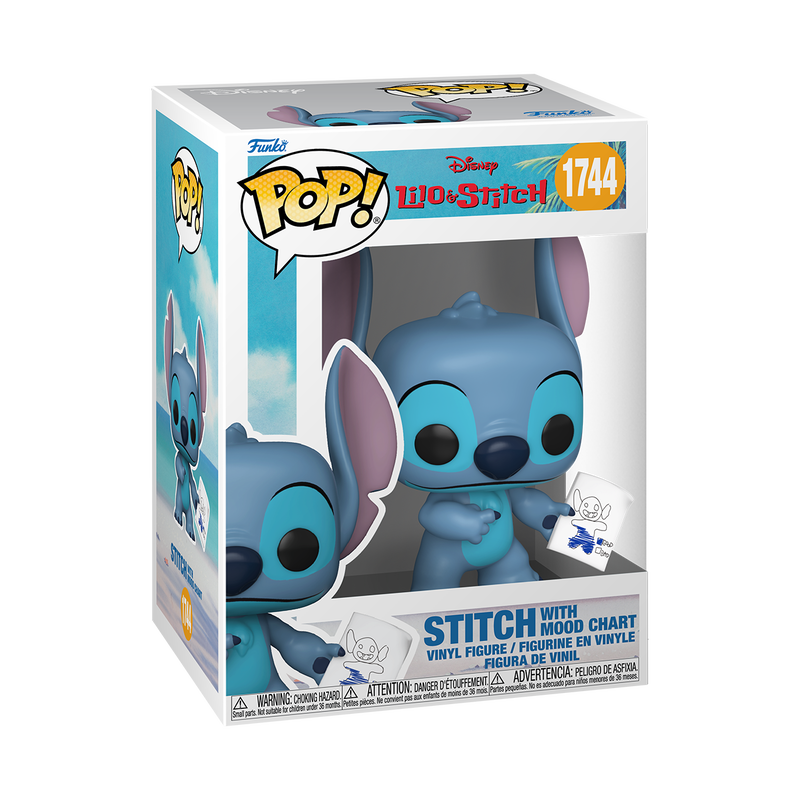 Funko Pop Disney: Lilo y Stitch - Stitch hoja de maldad