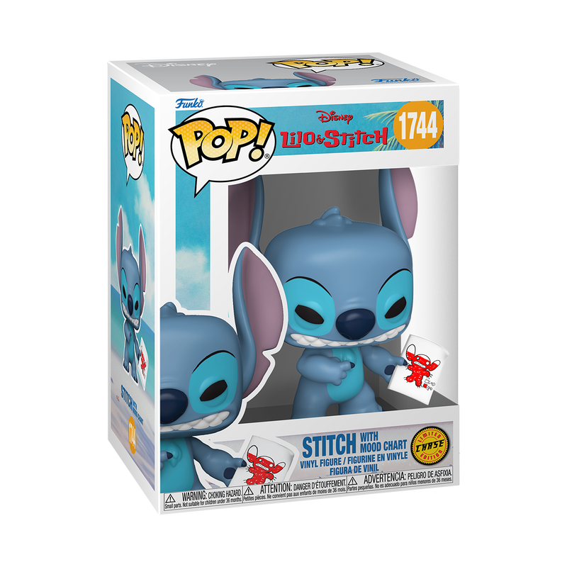Funko Pop Disney: Lilo y Stitch - Stitch hoja de maldad