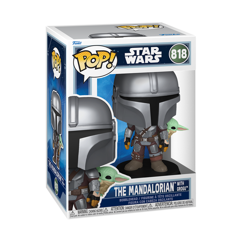 Funko Pop Star Wars: Mando & Grogu - Mandalorian