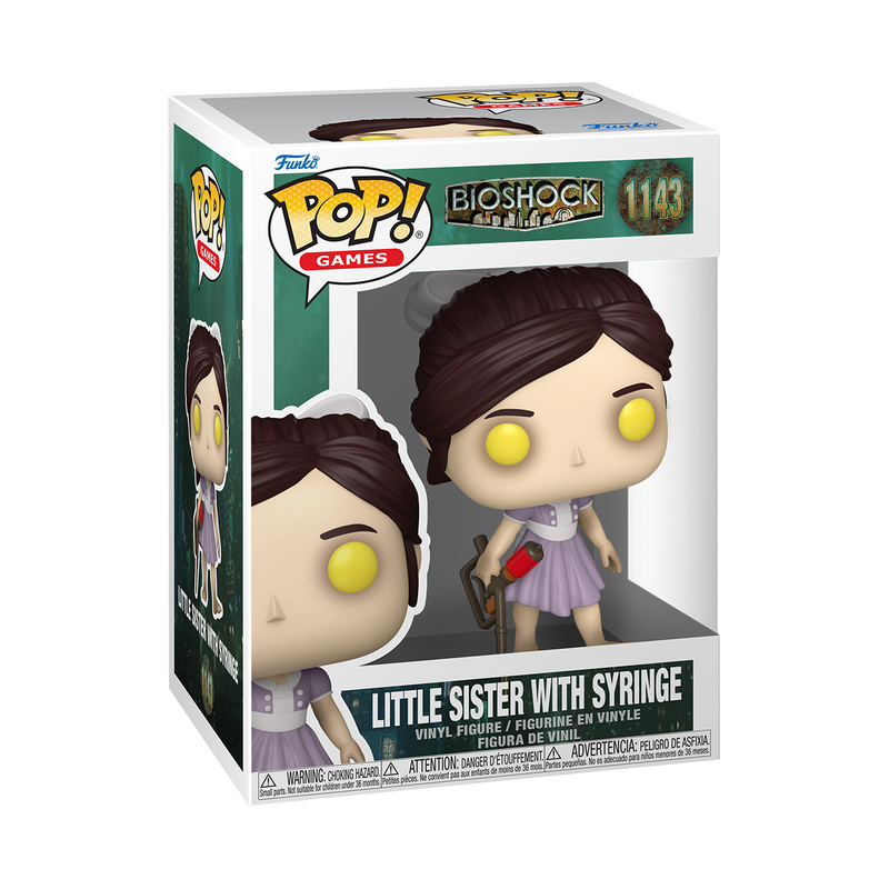 Funko Pop Games: Bioshock - Little Sister jeringa