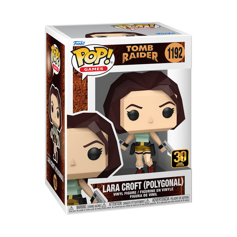 Funko Pop Games: Tomb Raider - Lara Croft Polygon