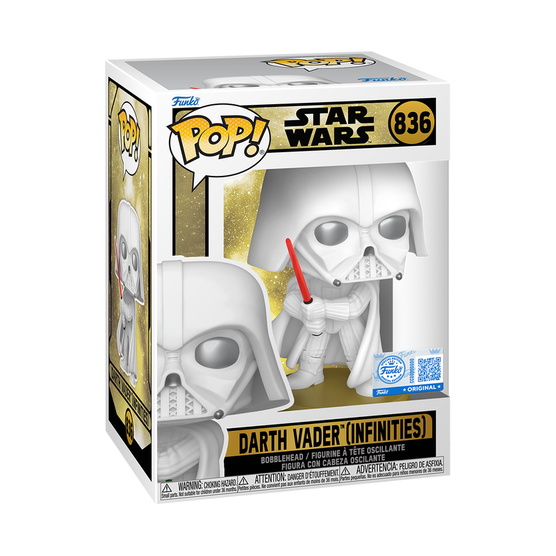 Funko Pop Star Wars: Legends - Darth Vader Traje Blanco