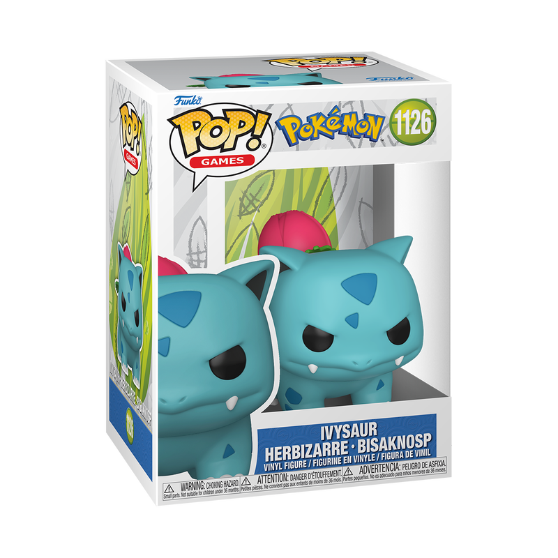 Funko Pop Games: Pokemon - Ivysaur