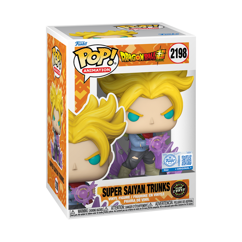Funko Pop Animation: Dragon Ball Super - Trunks SS Exclusivo