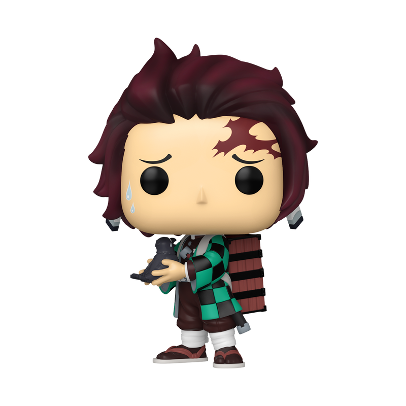 Funko Pop Animation: Demon Slayer - Tanjiro con cuervo