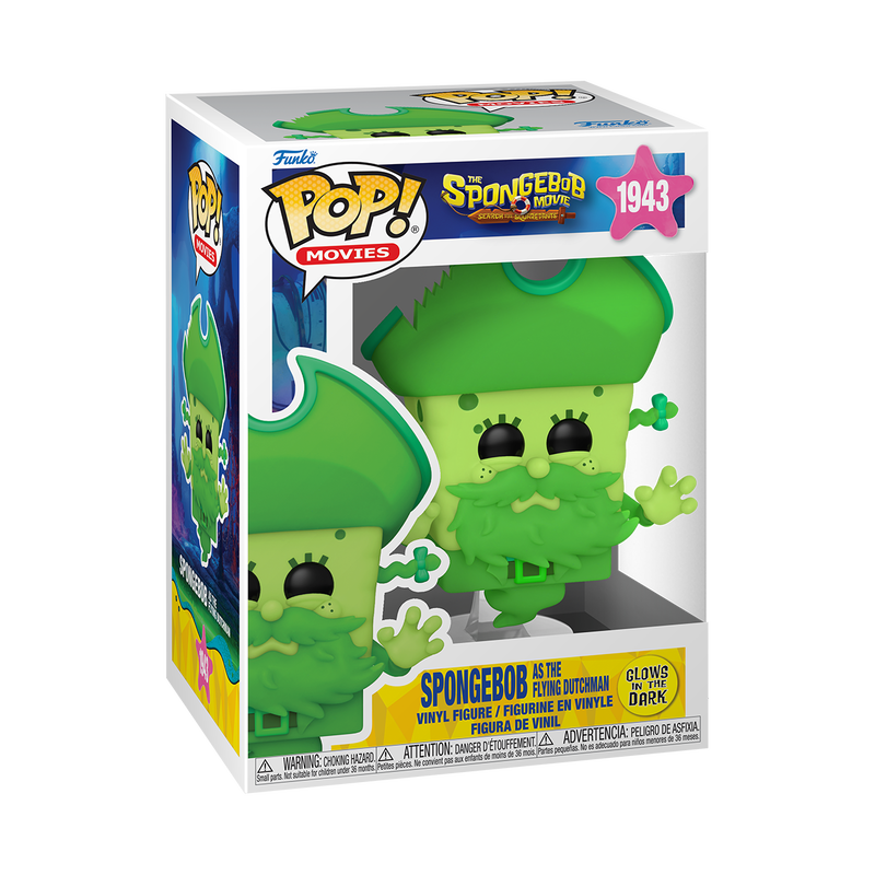 Funko Pop Movies: Bob Esponja En busca de los pantalones cuadrados - Bob Fantasma Glow