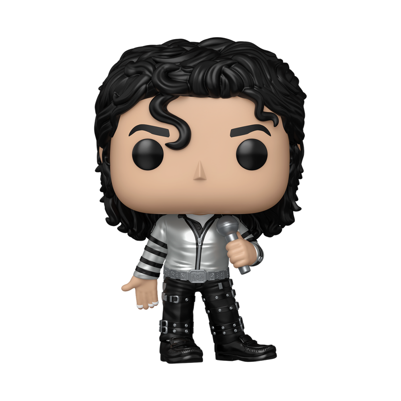 Funko Pop Rocks: Michael Jackson - Bad Tour Metálico