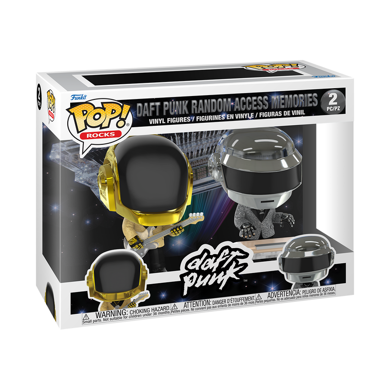Funko Pop Rocks: Daft Punk - Random Access Memories 2 Pack