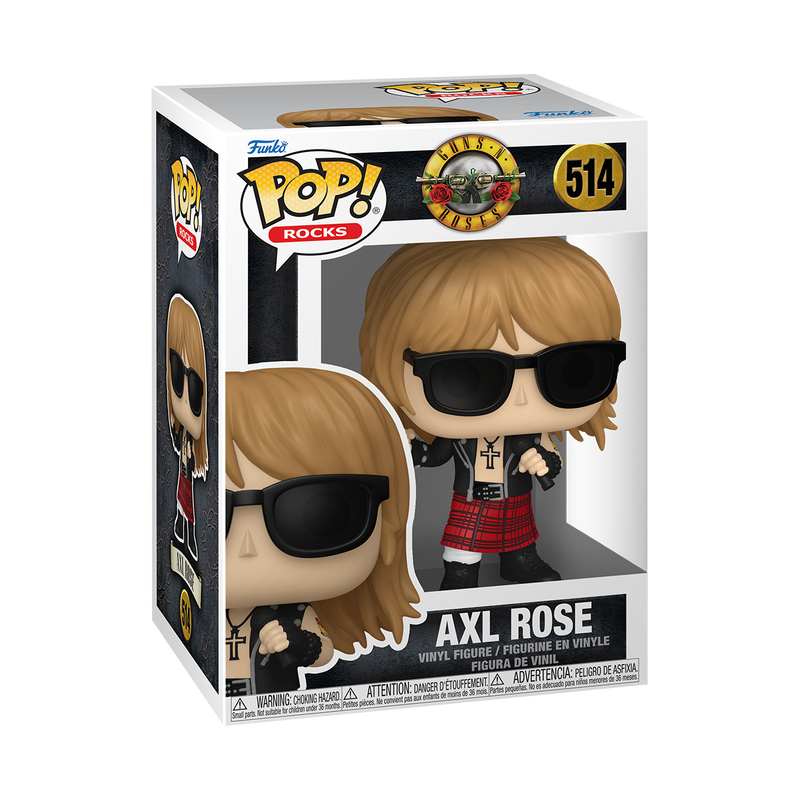 Funko Pop Rocks: Guns and Roses - Axl Rose Live and Let Die