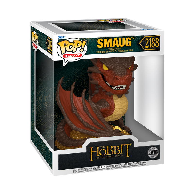 Funko Pop Deluxe: The Hobbit - Smaug (Metalico)