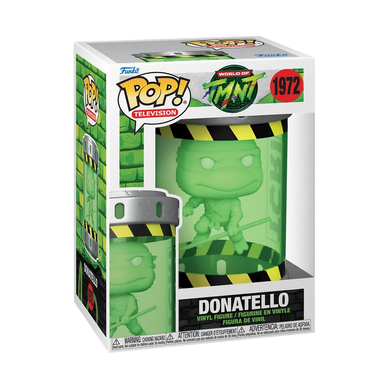 Funko Pop TV: TMNT Donatello (Glow)