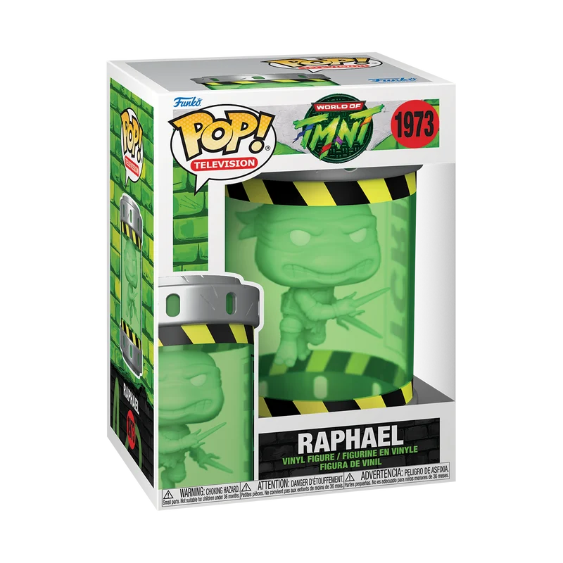 Funko Pop TV: TMNT Raphael (Glow)