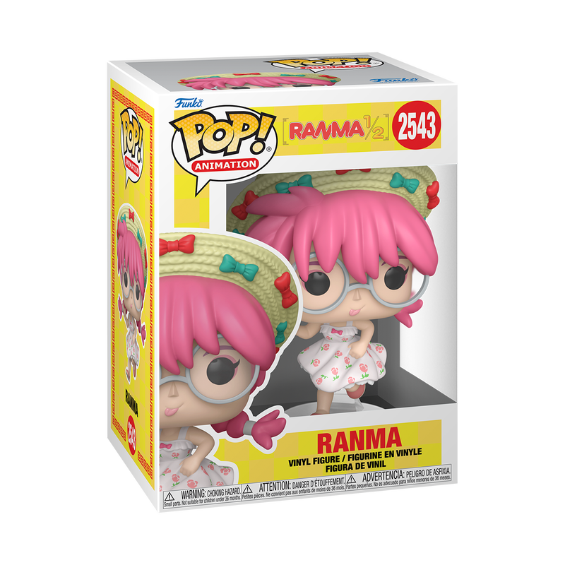 Funko Pop Animation: Ranma 1/2 - Ranma con vestido floral