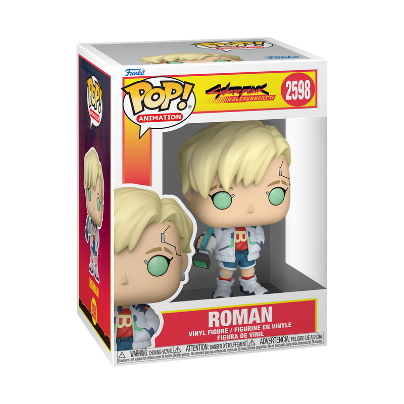 Funko Pop Animation: Cyberpunk Edgerunners - Roman