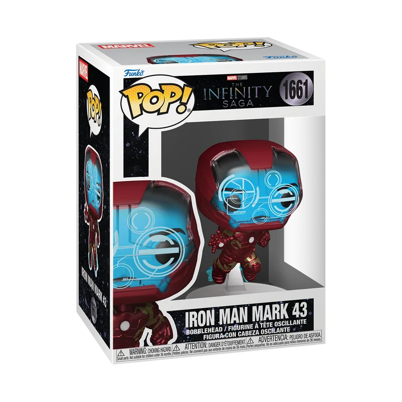 Funko Pop Marvel: The Infinity Saga - Iron Man Mark 43