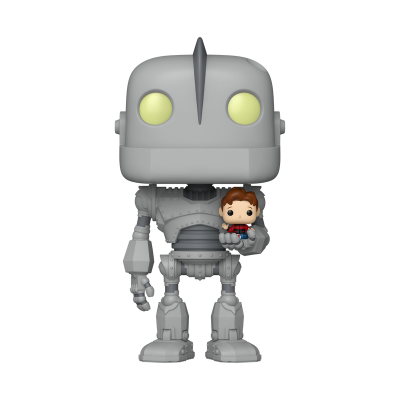 Funko Pop Super: Iron Giant - El Gigante de Hierro con Hogarth (6")