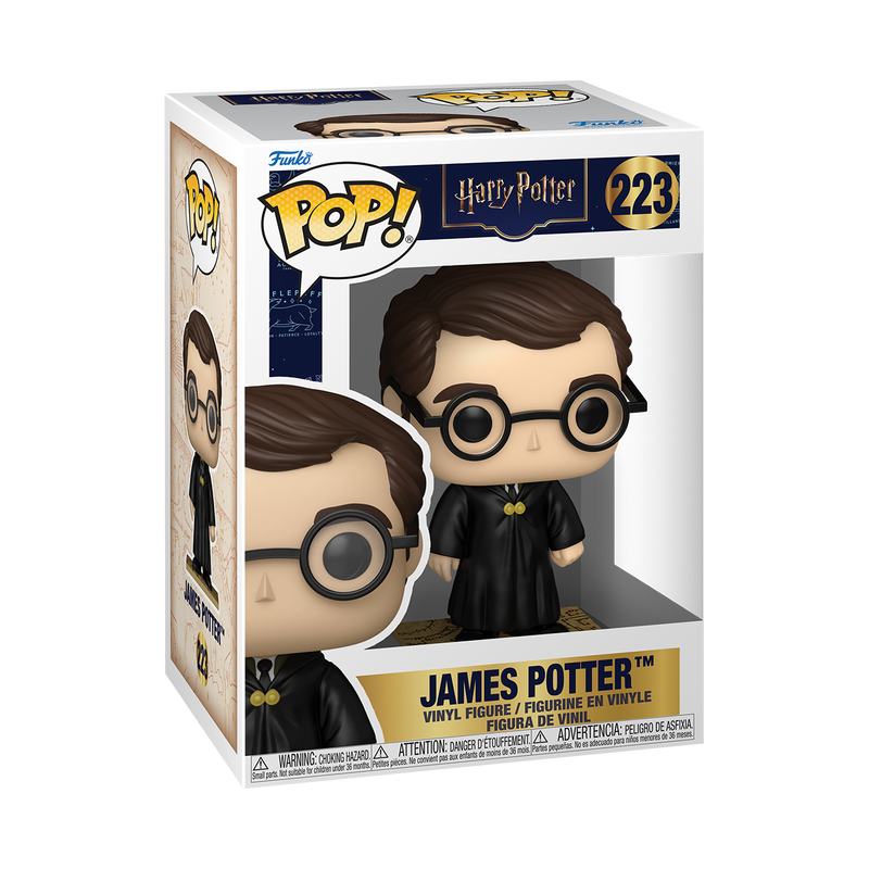Funko Pop Movies: Harry Potter Mapa del Merodeador - James Potter