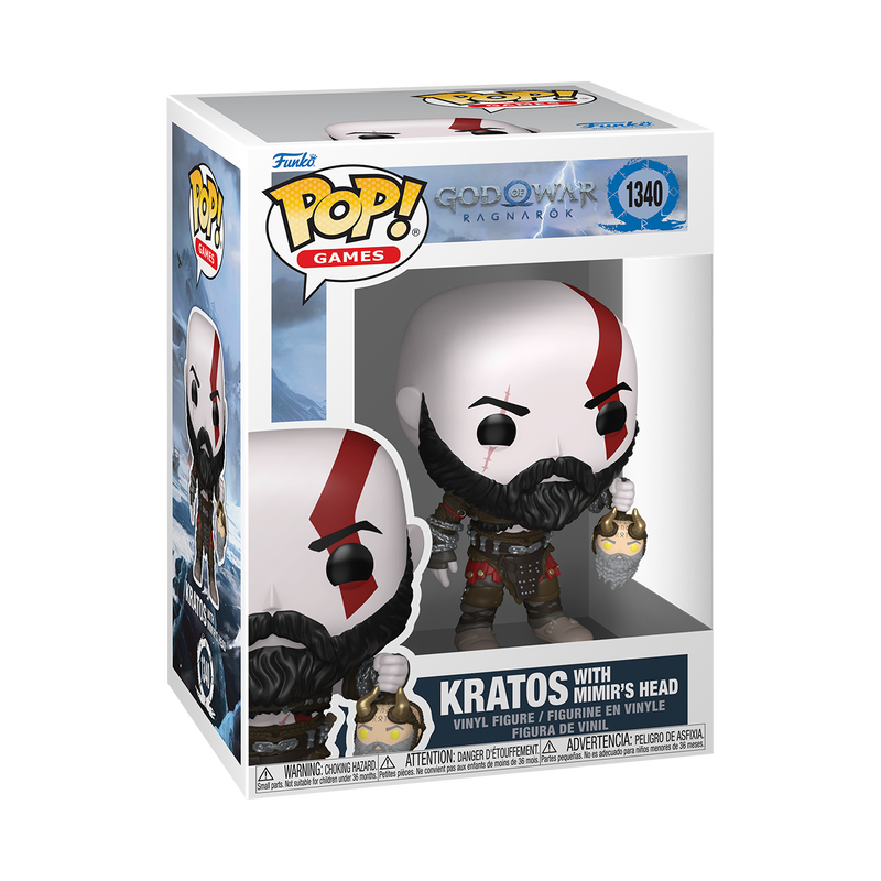 Funko Pop Games: God of War Ragnarok - Kratos con Mimir