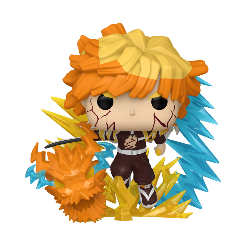 Funko Pop Premium: Castillo Infinito Demon Slayer - Zenitsu